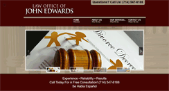 Desktop Screenshot of lawofficeorangecounty.com